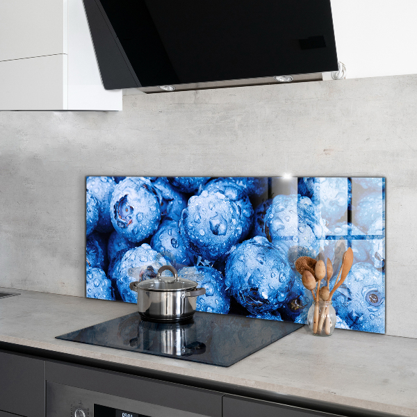 Crédence cuisine en verre Baies de bleuets mûrs