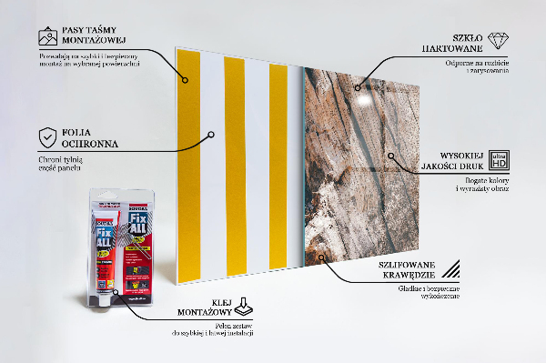 Crédence en verre trempé Texture du tronc d'écorce d'arbre