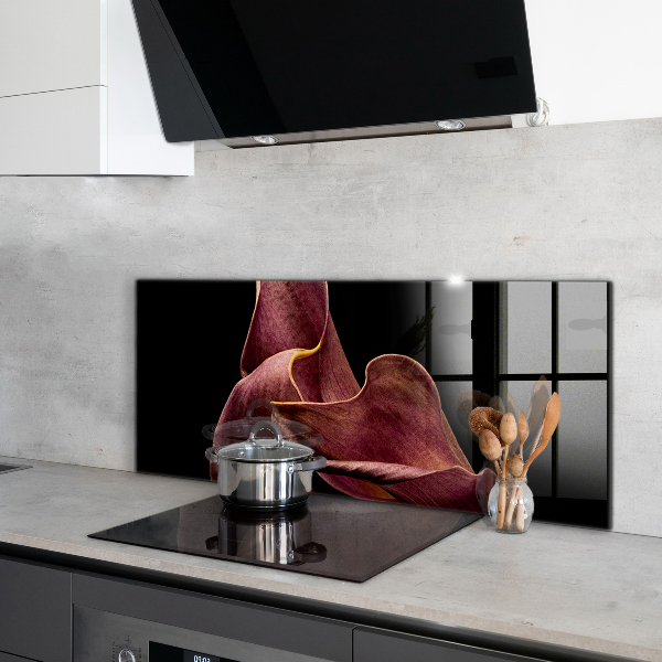 Panneau pour cuisine Feuille délicate et élégante