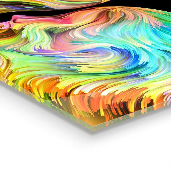 Crédence cuisine en verre Portrait de couple artistique