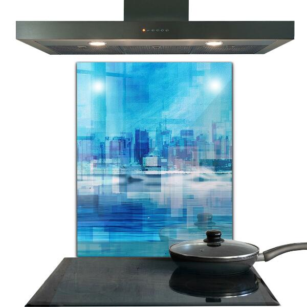 Verre pour crédence Panorama de manhattan new york