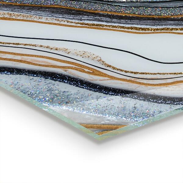 Crédence en verre Texture de pierre de marbre