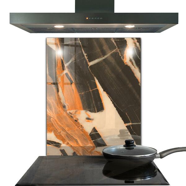 Crédence en verre Composition de pierre naturelle