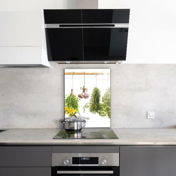 Crédence cuisine en verre Herbes séchées phytothérapie