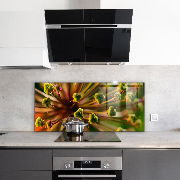 Panneau crédence cuisine Macrophotographie de fleurs