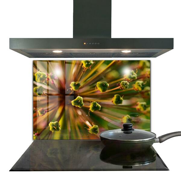 Panneau crédence cuisine Macrophotographie de fleurs