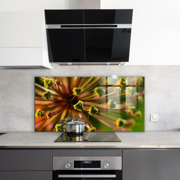 Panneau crédence cuisine Macrophotographie de fleurs