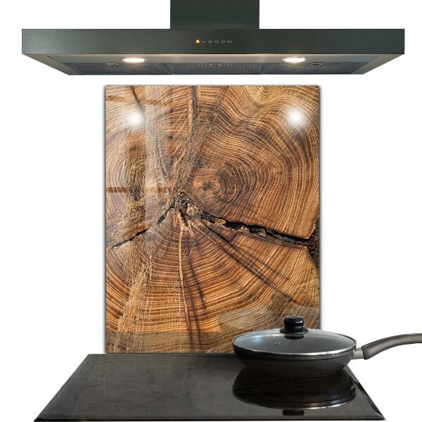 Crédence en verre Texture du tronc