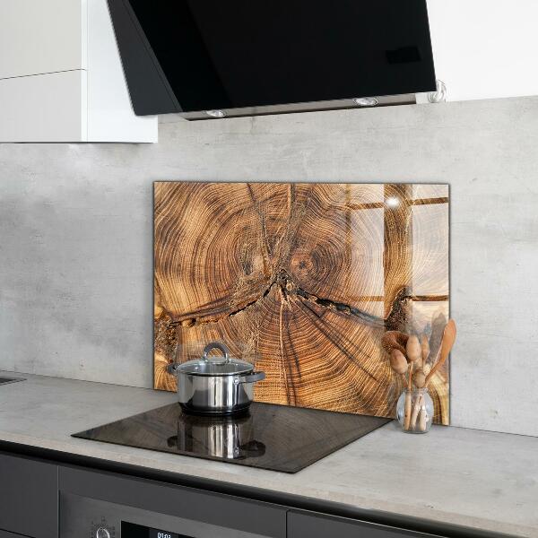Crédence en verre Texture du tronc