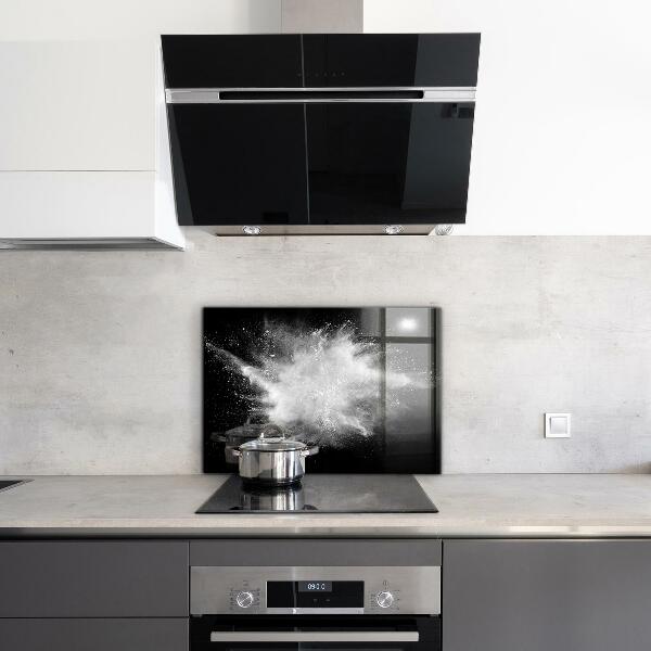 Crédence cuisine en verre Abstraction d'explosion de poudre