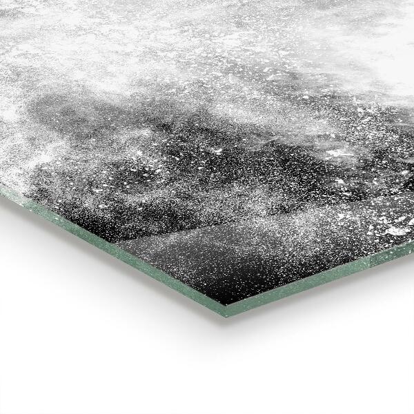 Crédence cuisine en verre Abstraction d'explosion de poudre