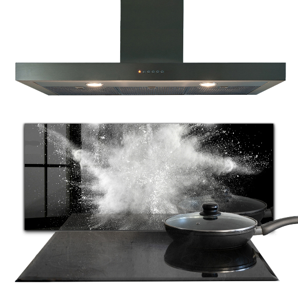 Crédence cuisine en verre Abstraction d'explosion de poudre