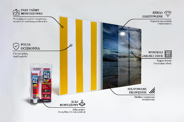 Crédence de cuisine Coucher de soleil au bord de la mer