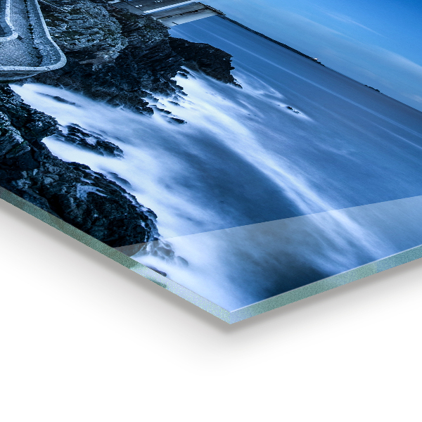 Crédence de cuisine Phare au crépuscule