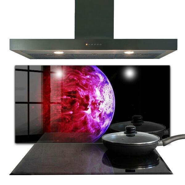 Crédence de cuisine Espace planète mystérieuse