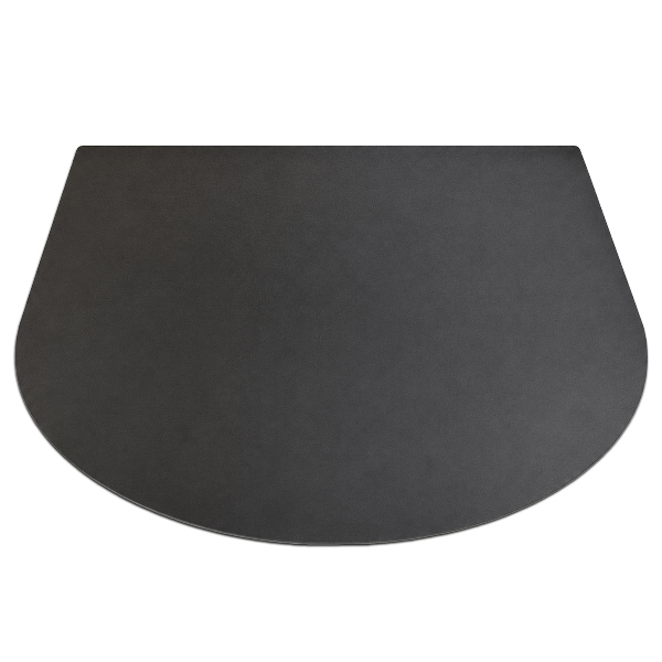 Semi-ovale protection terrasse barbecue 80x70 cm