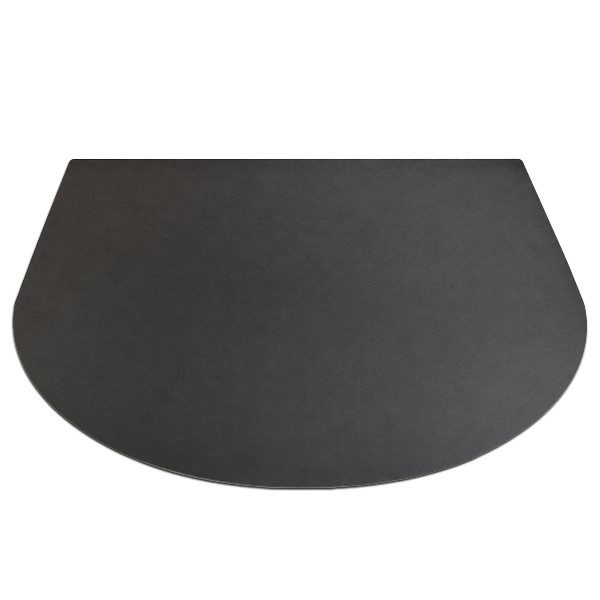 Semi-ovale plaque protection sol barbecue 100x100 cm