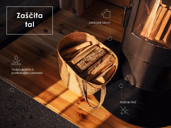 Plaque de sol pour poêle en acier noir 100x70 cm