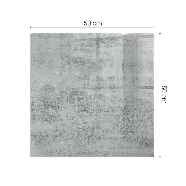 Carrée plaque verre pour poêle texture de fond abstraite