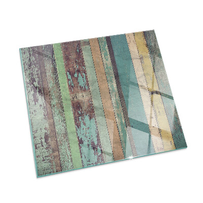 Carrée plaque de sol en verre pour poêle Planches de différentes teintes