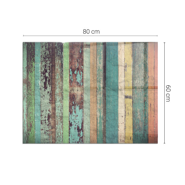 Rectangulaire plaque de sol en verre pour poêle Planches de différentes teintes