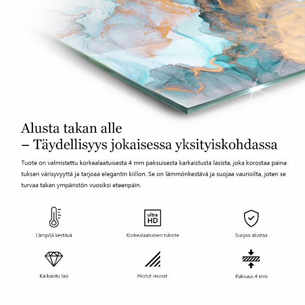 Hexagonale vitre sous poêle à bois Planche en bois endommagée