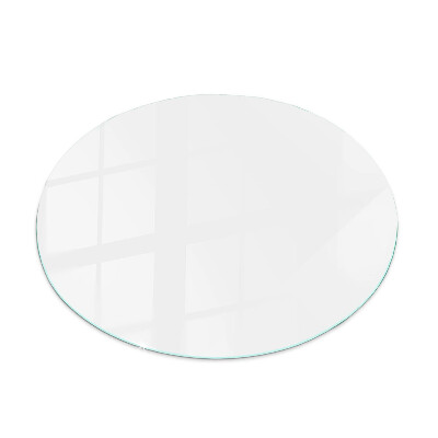 Dessus de table rond Blanc pur