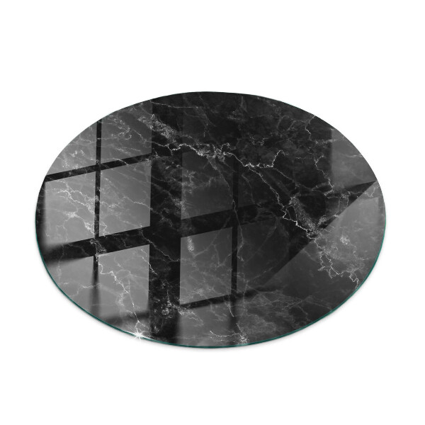 Dessus de table rond Marbre aux veines délicates