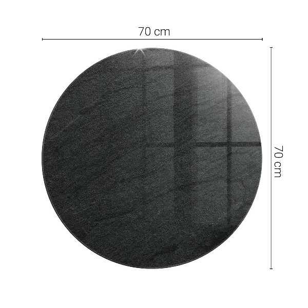 Dessus de table rond Motif de texture de pierre