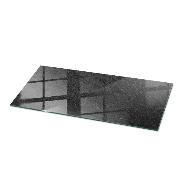 Plateau verre pour table rectangulaire Motif de texture de pierre