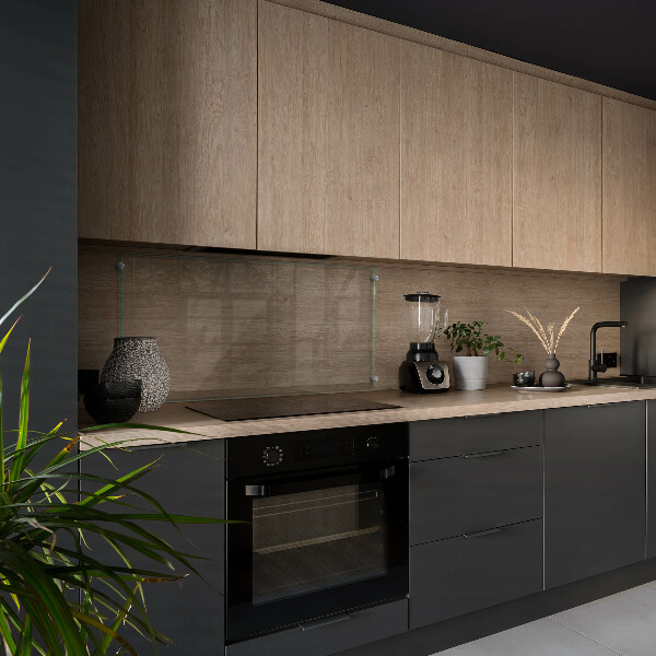 Verre pour crédence transparent 100x50 cm