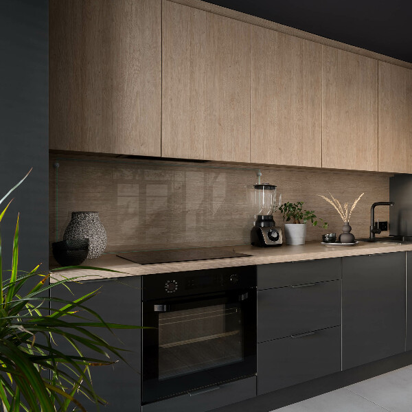 Transparent panneau crédence cuisine 125x50 cm