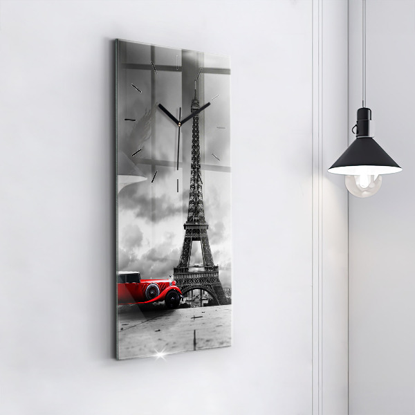 Horloge rectangulaire verticale Tour Effel Paris