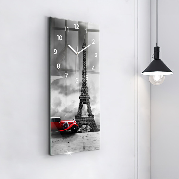 Horloge rectangulaire verticale Tour Effel Paris