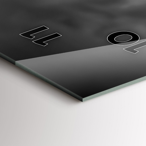 Horloge rectangulaire verticale Tour Effel Paris