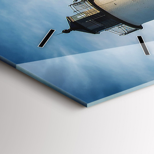 Horloge rectangulaire verticale 'Phare d''Annisquam'