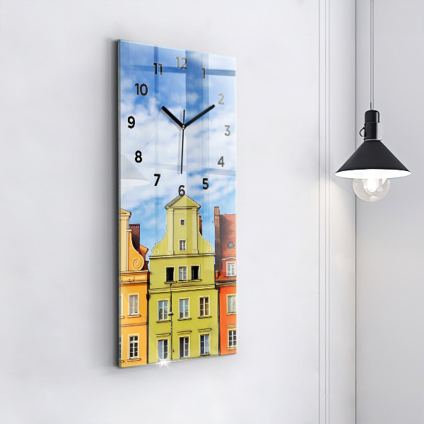 Horloge rectangulaire verticale Wroclaw - Vieille ville