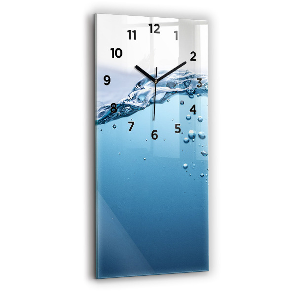 Horloge murale verticale Vue sous-marine