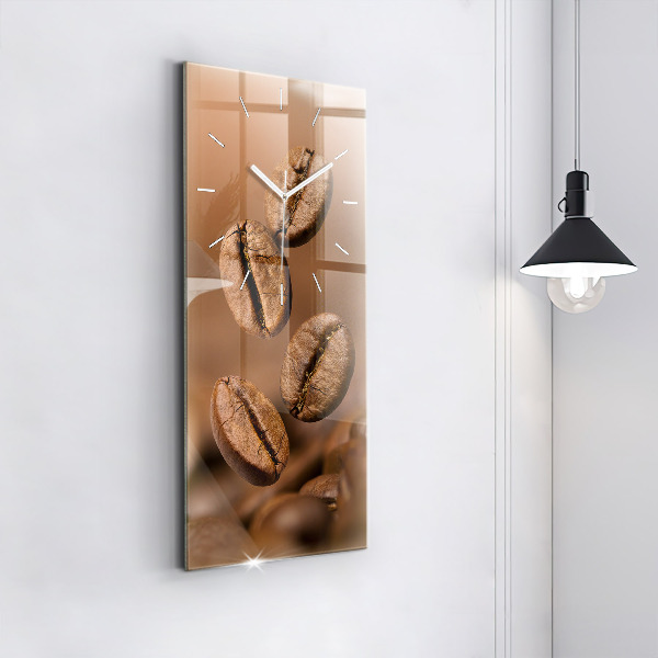 Horloge murale verticale Couleurs abstraites