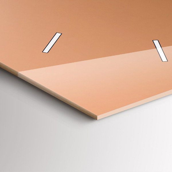 Horloge murale verticale Couleurs abstraites