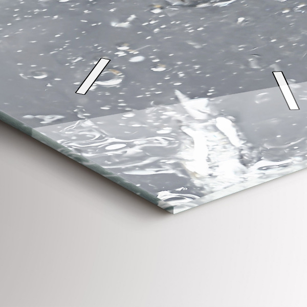 Horloge murale verticale 'Agrumes dans l''eau'