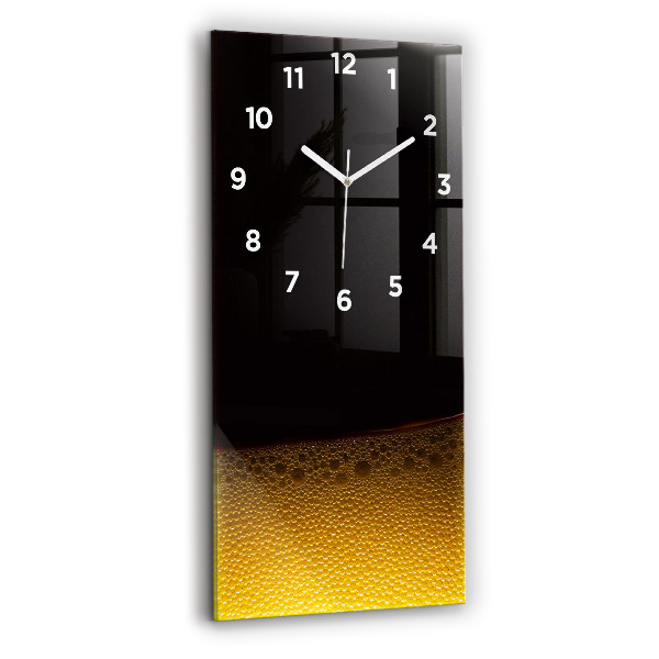 Horloge murale verticale 'du jus d''orange'