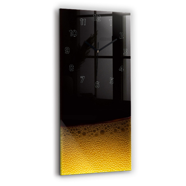 Horloge murale verticale 'du jus d''orange'