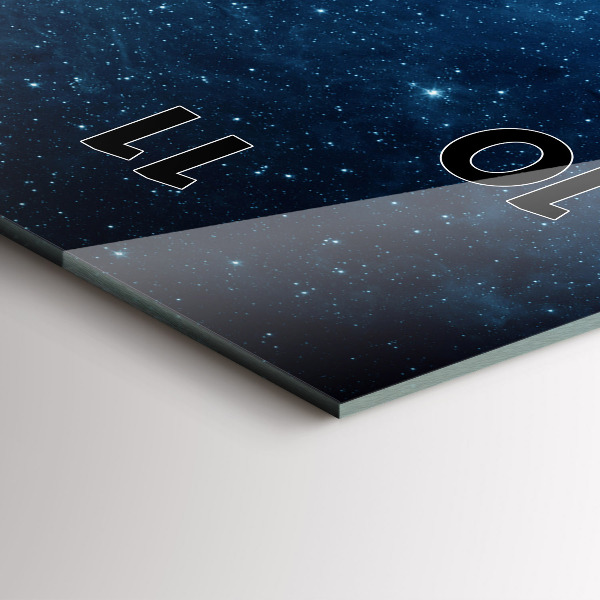 Horloge murale verticale Terre et Galaxie – NASA