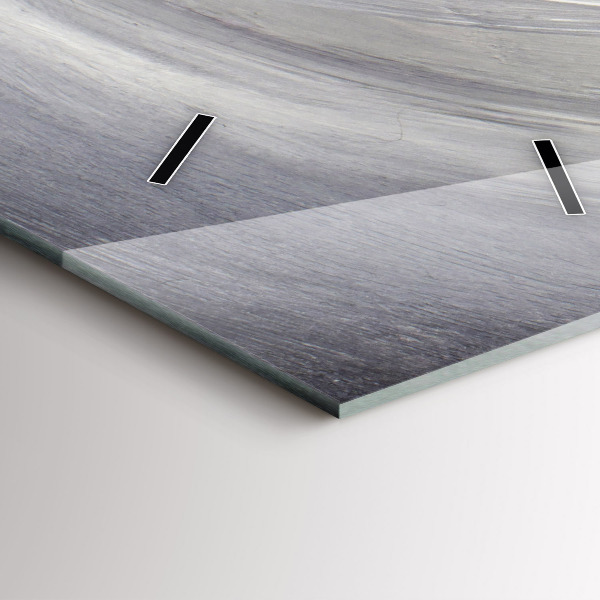 Horloge murale verticale Corbeau au clair de lune