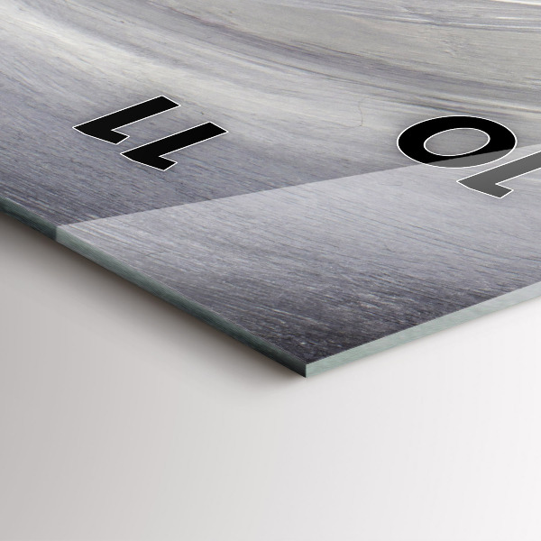 Horloge murale verticale Corbeau au clair de lune