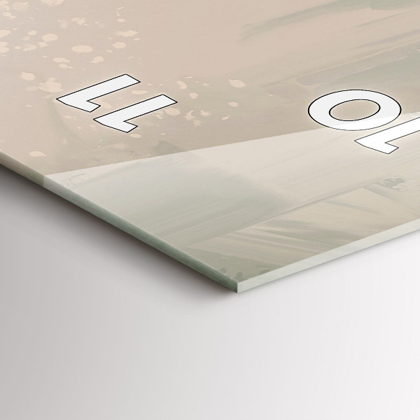 Horloge rectangulaire verticale Bateaux de pêche dans le port