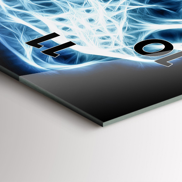 Horloge rectangulaire verticale Lion sauvage