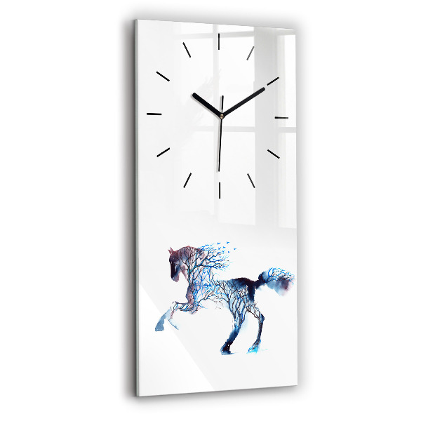 Horloge rectangulaire verticale 'Nature de l''animal'