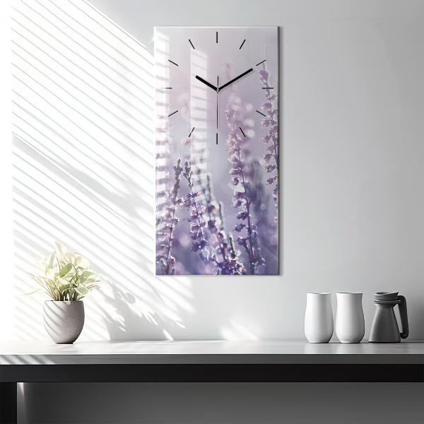 Horloge rectangulaire verticale Abstraction